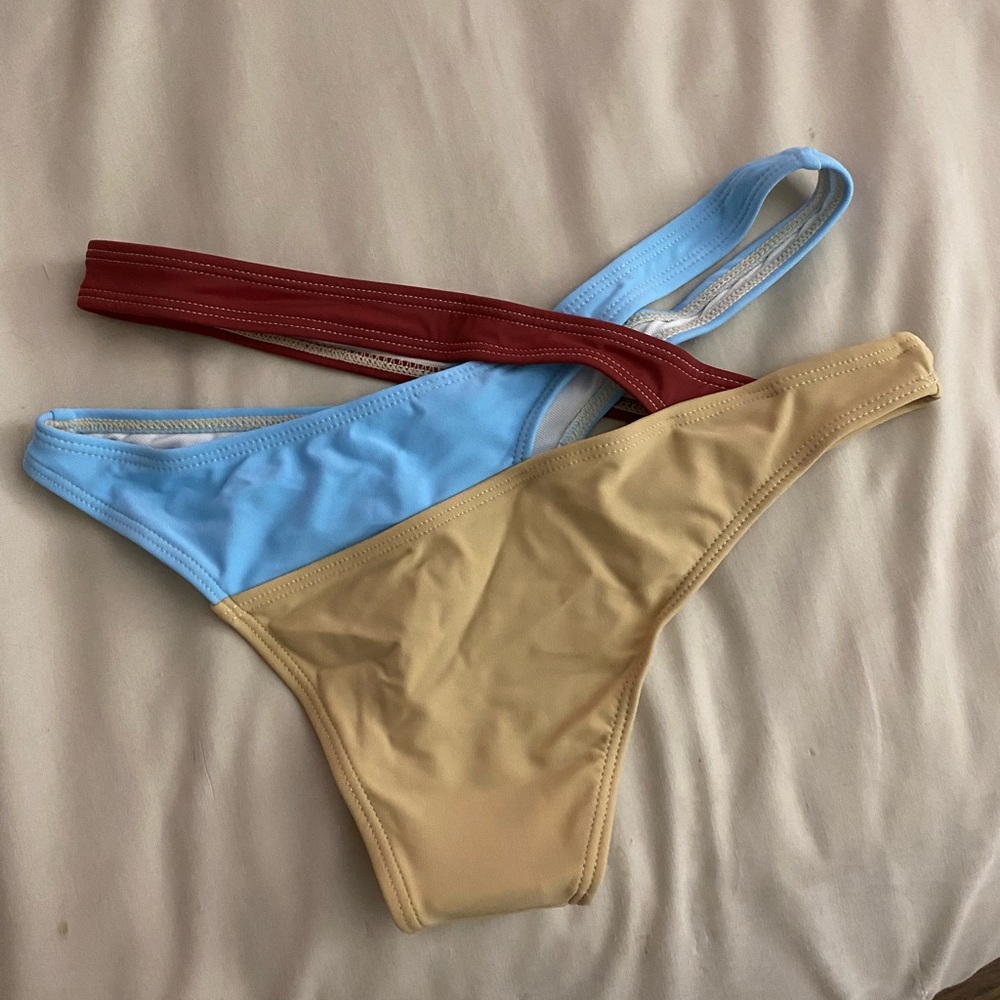 Shein Small Multicolor Bikini Bottom